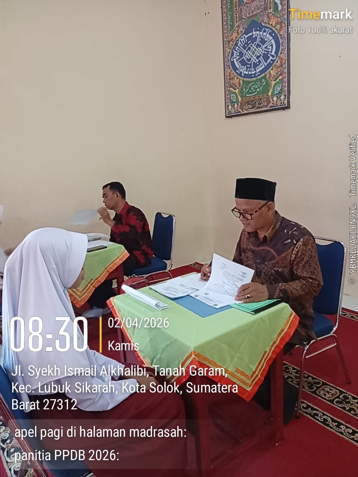 MTsN Kota Solok Seleksi 450 Calon Peserta Didik Baru, Prioritaskan Kemampuan Keagamaan