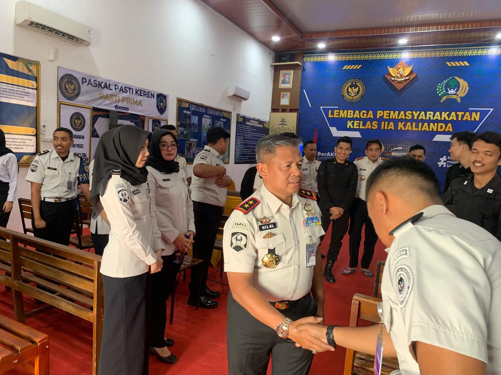 Lapas Kalianda Terima Kunjungan PLH Kakanwil Ditjenpas Lampung, Perkuat Pelaksanaan Tugas Pemasyarakatan