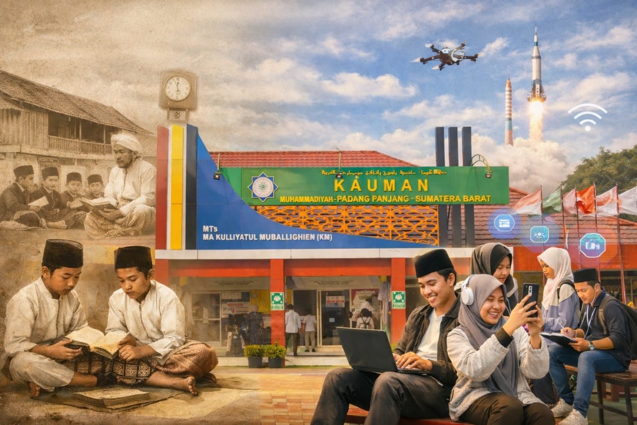 Hampir Seabad Menyulut Pelita: Jejak 98 Tahun Pesantren Kauman Menjaga Marwah Pendidikan di Tanah Minang