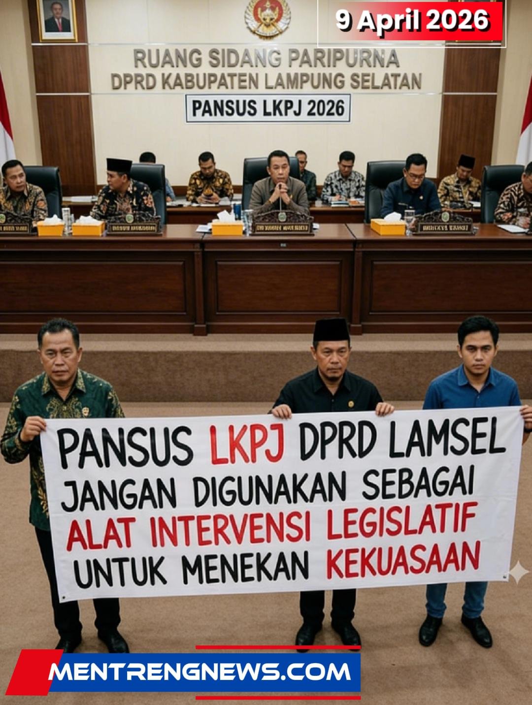Sorotan Tajam! Jangan Jadikan Pansus LKPJ Alat Politik untuk Menekan Eksekutif, Rakyat Bisa Jadi Korban