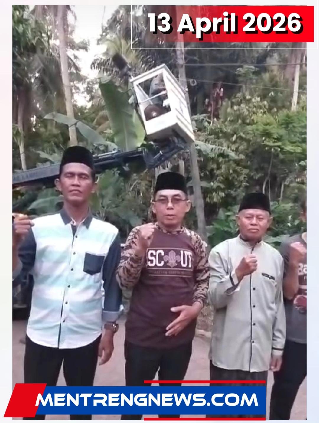 📰 TERIMA KASIH BUPATI! 2 Titik Lampu Penerangan Hadir di Taman Saka, Warga Padan Bernapas Lega