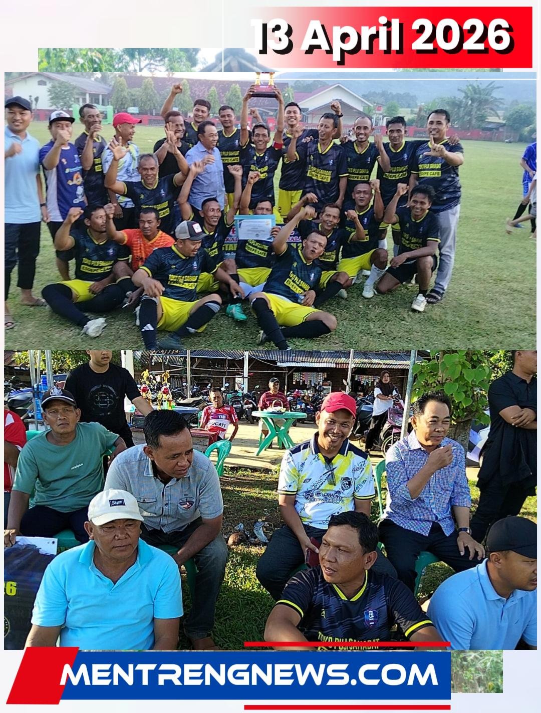 ⚽ GRAND FINALE! Kades Kuripan Resmi Tutup Turnamen U-40 Kembar Intan, Sepak Bola Wadah Silaturahmi dan Pembentukan Karakter