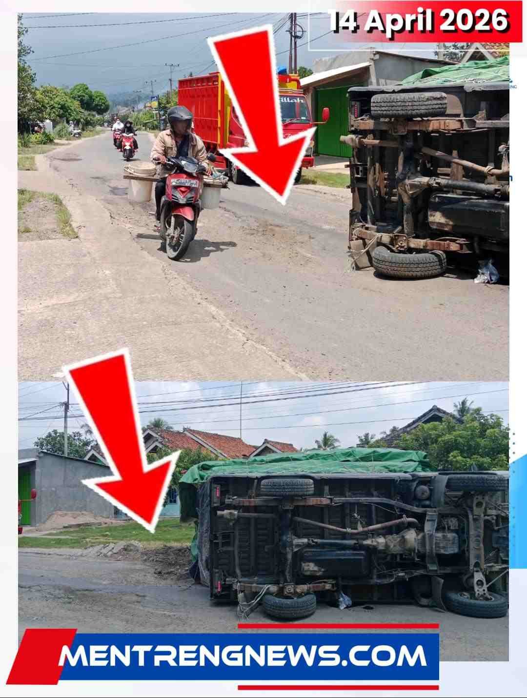 📰 MEMPRIHATINKAN! Jalan Rusak di Sukaraja Palas Kembali Telan Korban, Lubang Makin Dalam & Mengerikan! Desak Pihak Terkait Segera Turun Tangan