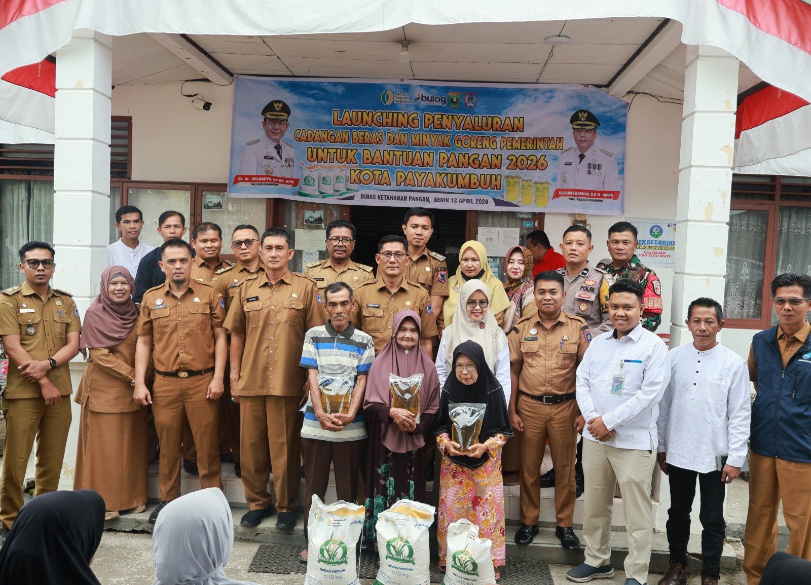 Cadangan Beras Pemerintah Kepada 466 Kepala Keluarga