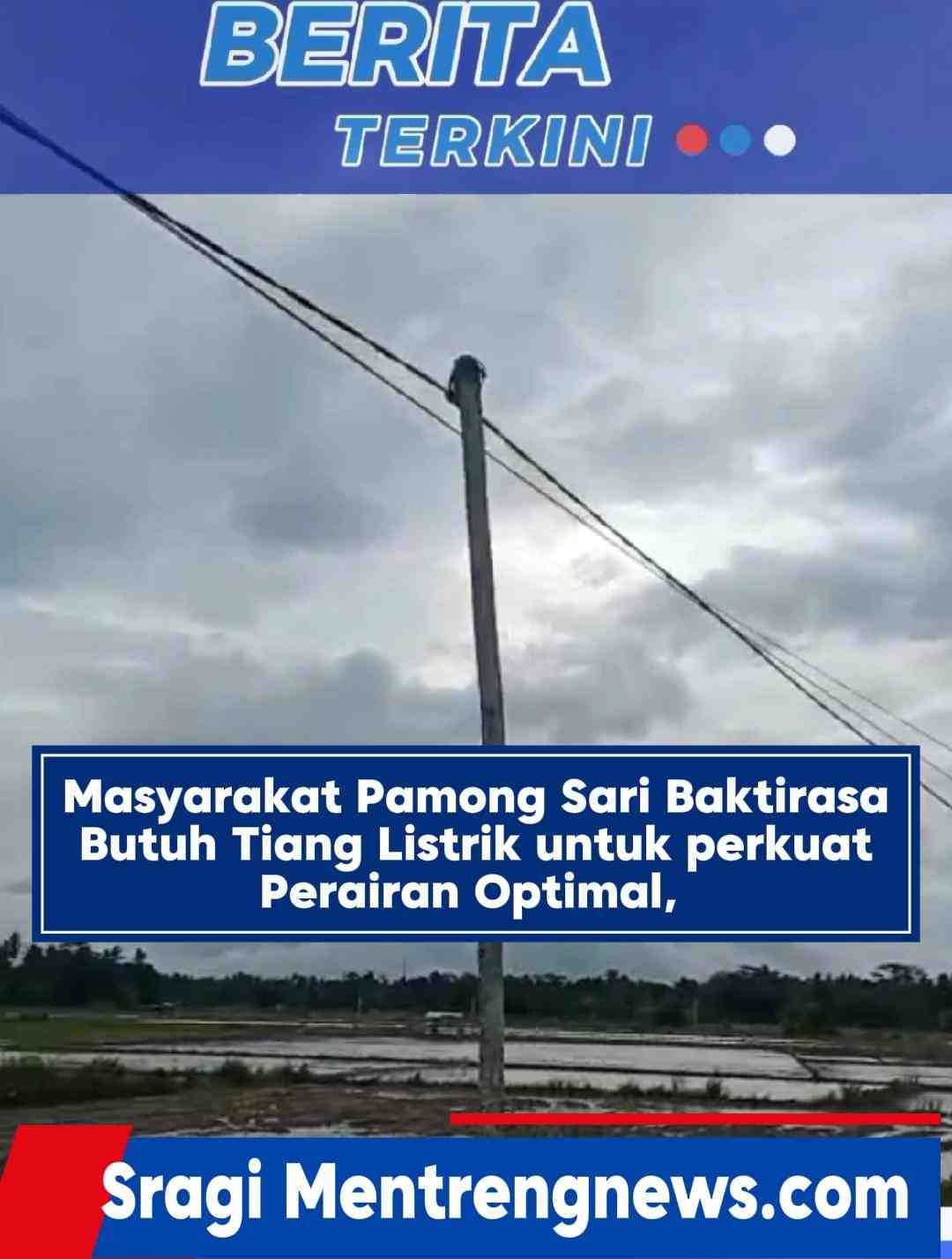📰 DUKUNG KETAHANAN PANGAN! Kadus Tupong Pamong Sari Desak Perluasan Jaringan Listrik ke Area Persawahan