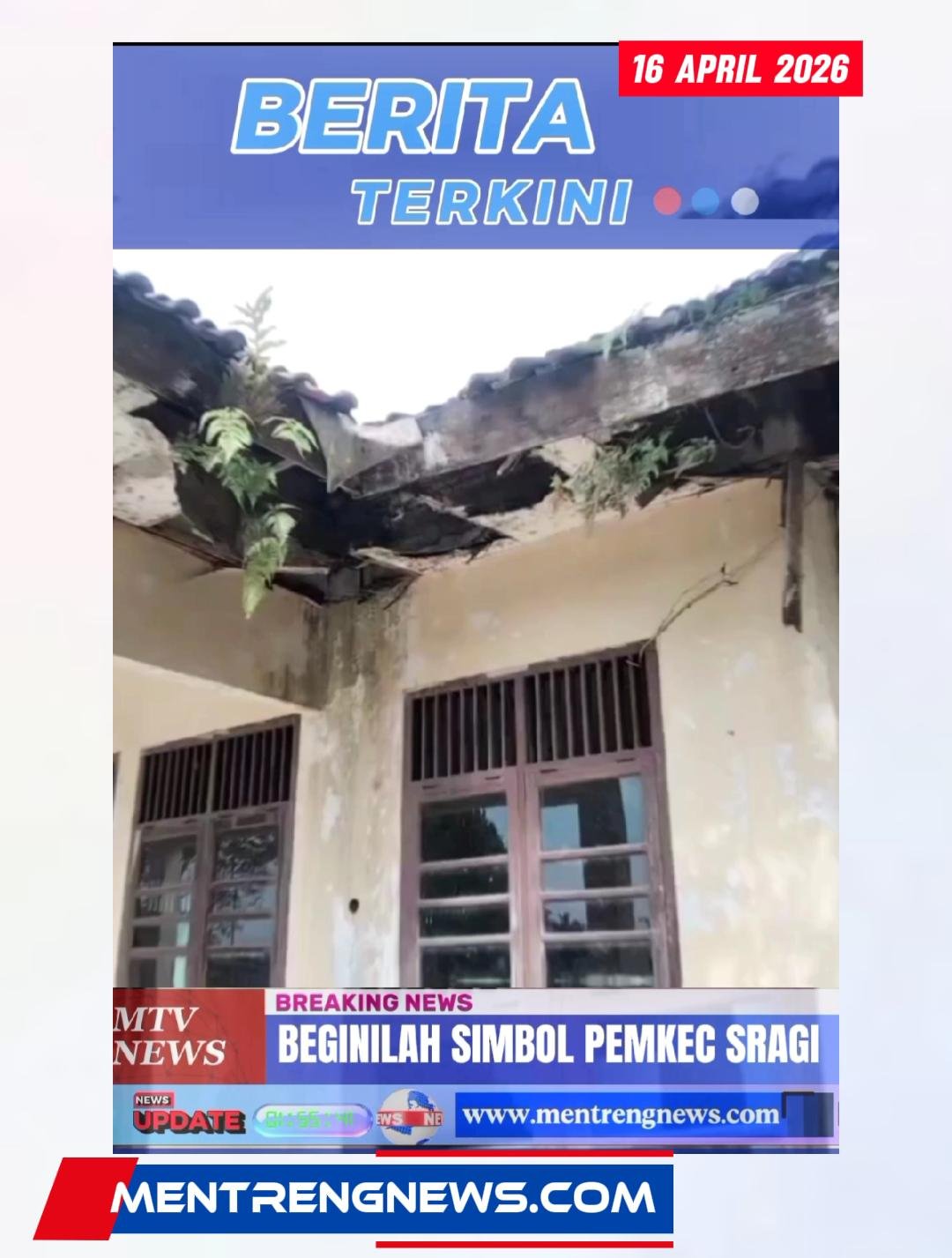 📰 JANGAN DI BERITAKAN MAS, NGGAK ENAK SAMA BUPATI!  Aula dan Kantor Kecamatan Sragi Sangat Bobrok, memalukan