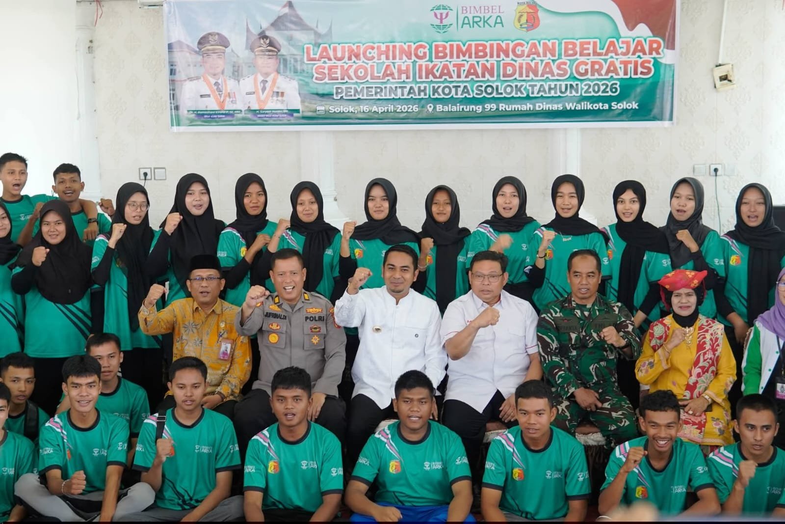 Dukung Peningkatan Kualitas SDM, Kasubbag TU Kemenag Kota Solok Hadiri Launching Bimbel Sekolah Kedinasan Gratis