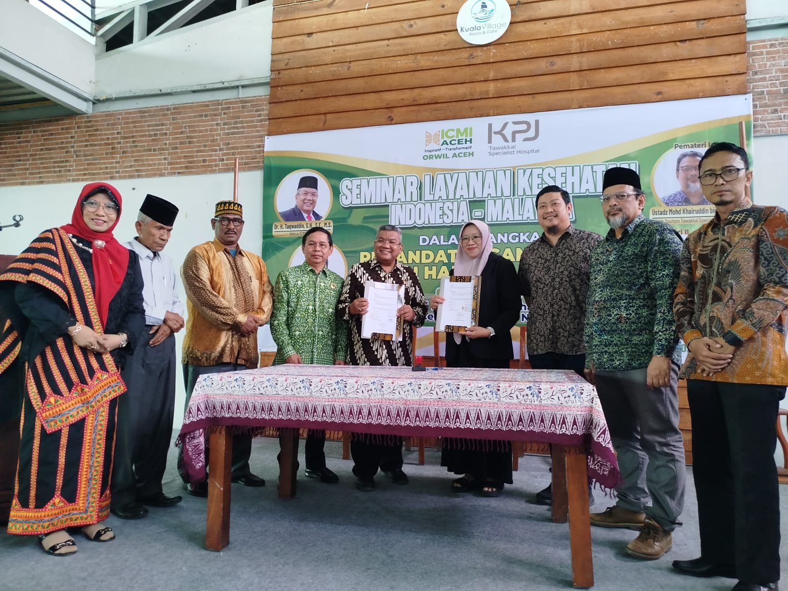 ICMI Aceh Kerjasama KPJ Tawakkal Malaysia adakan Seminar Pelayanan Kesehatan