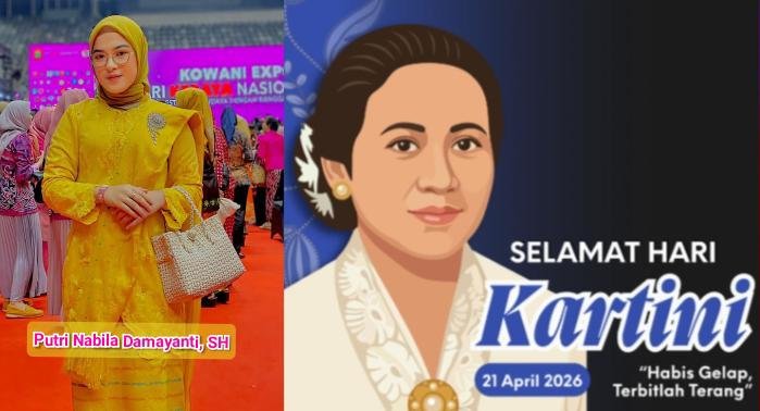 Aktivis Pemuda Putri Nabila Damayanti, SH Ucapkan Selamat dan Sampaikan Harapan di Momen Hari Kartini 2026