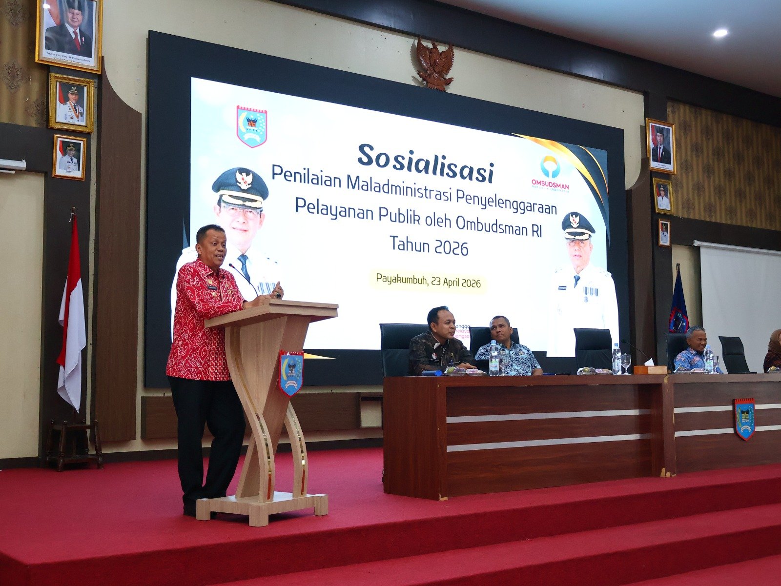 Wawako Elzadaswarman Membuka Sosialisasi Penilaian MPP