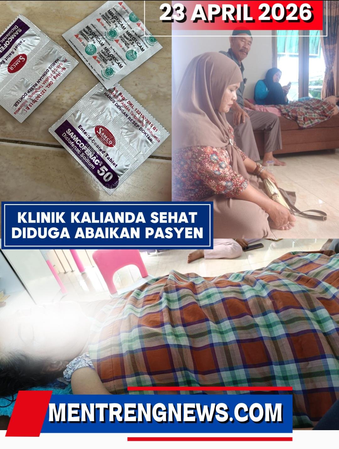 DANDIM 0421 LAM SEL PERINTAHKAN PENYELESAIAN KASUS KLINIK KALIANDA SEHAT SECARA KEKELUARGAAN