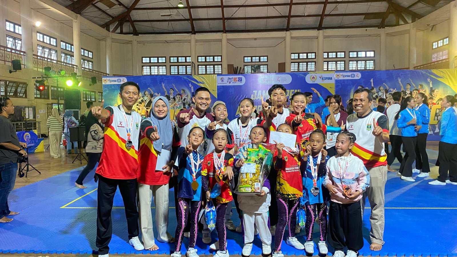 Atlet Kota Payakumbuh Sumbang Tiga Medali Emas Di Kejurnas Open Aeronic Gymnastic 2026