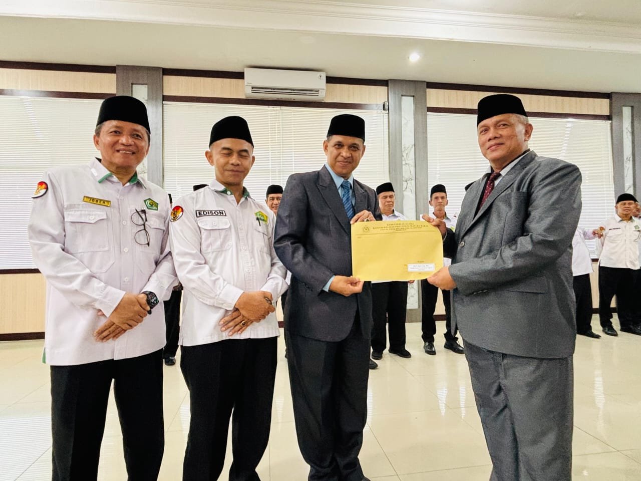 H. Amril Resmi Nahkodai Kemenag Kota Solok, Sinergi dengan Pemko Solok jadi Prioritas