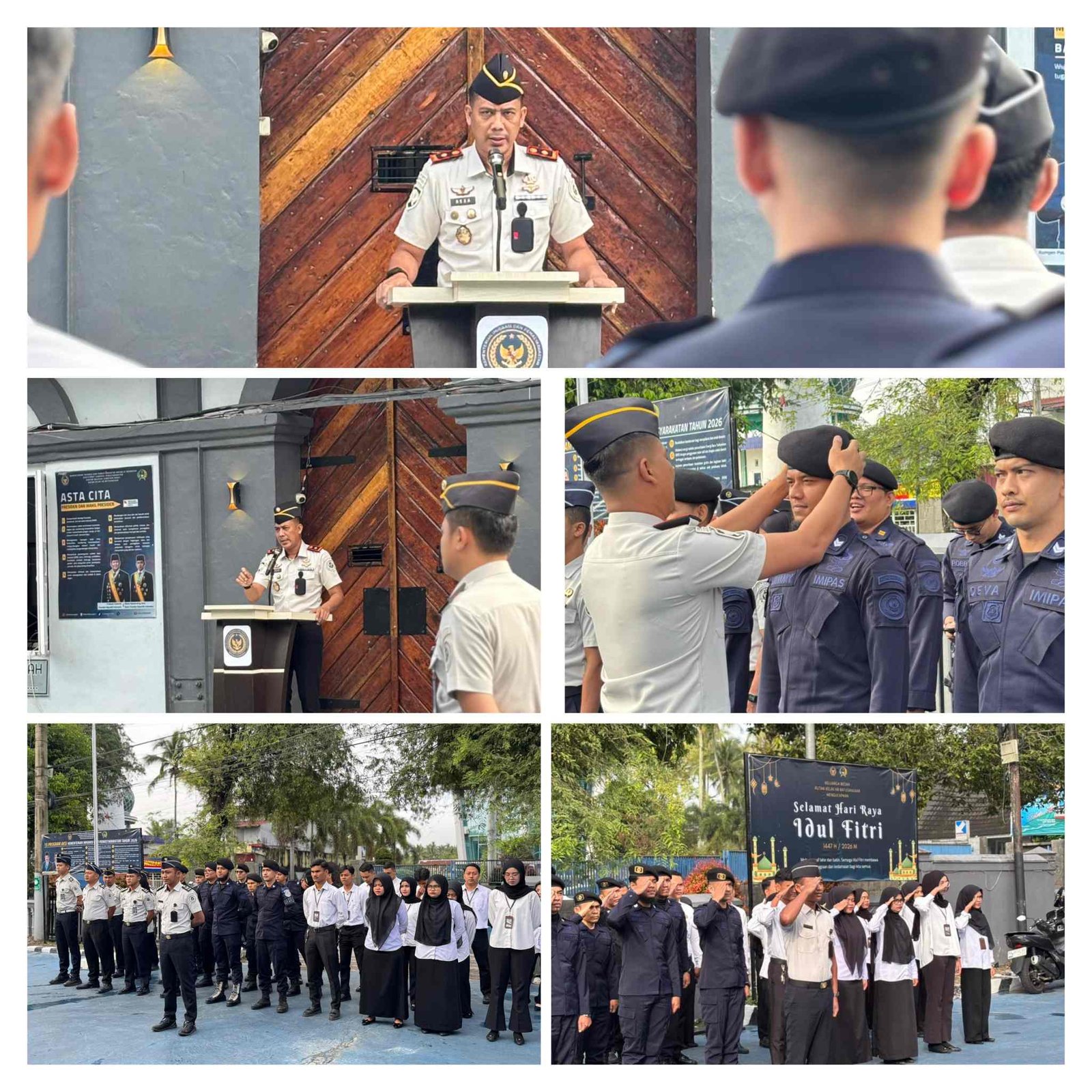 Kepala Rutan Batusangkar Pimpin Langsung Giat Operasi Penegakan Disiplin dan Tertib Bagi Petugas: Tegaskan Disiplin, P4GN dan Kepatuhan Internal