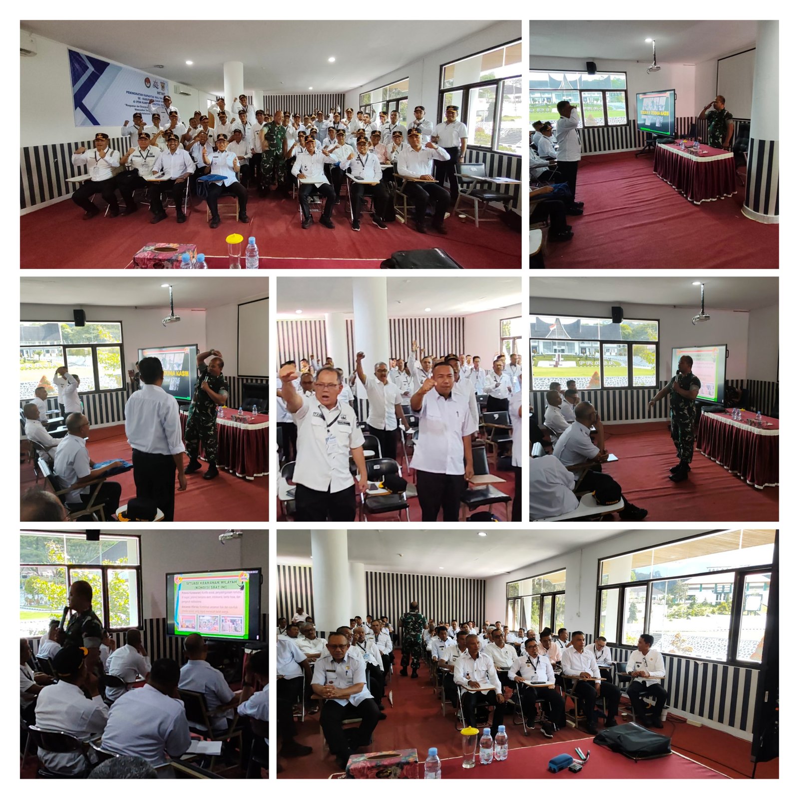 Perkuat Stabilitas Nagari, Dandim 0307/Tanah Datar Beri Pembekalan Keamanan bagi 75 Wali Nagari dalam Retreat di IPDN Baso
