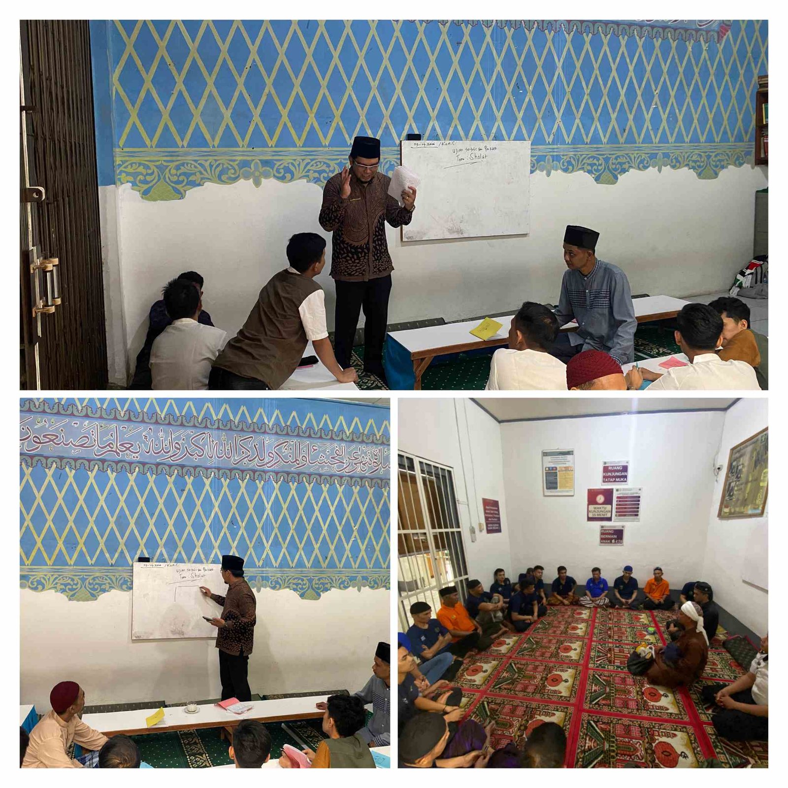 Rutan Batusangkar Tingkatkan Pembinaan Spiritual Melalui Kegiatan Rutin Pesantren Ibadah Bersama BKPRMI Tanah Datar dan Jamaah Tabligh
