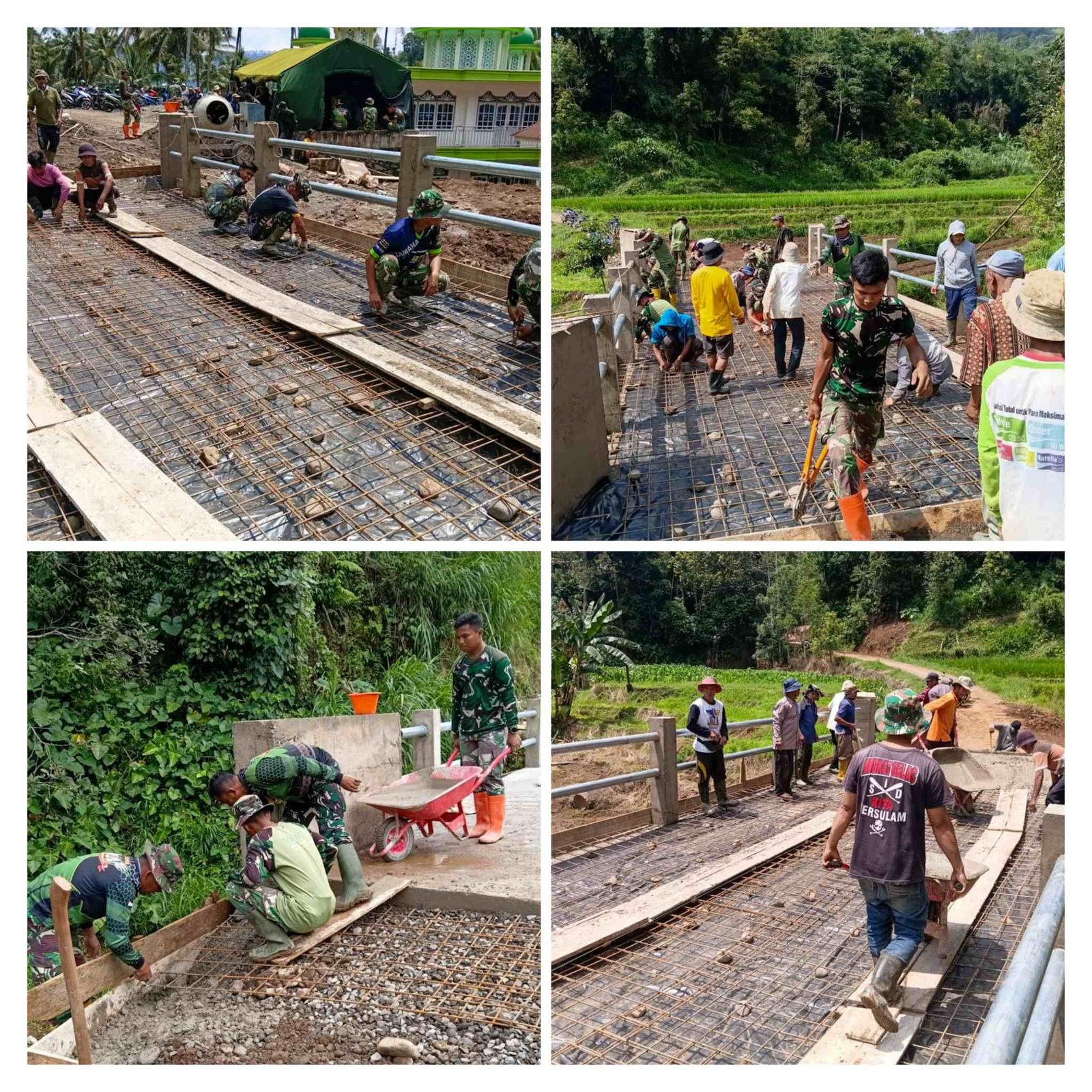 85 Persen Rampung! Jembatan Armco Bayua Jadi Harapan Baru Warga, Akses Impian Segera Terwujud