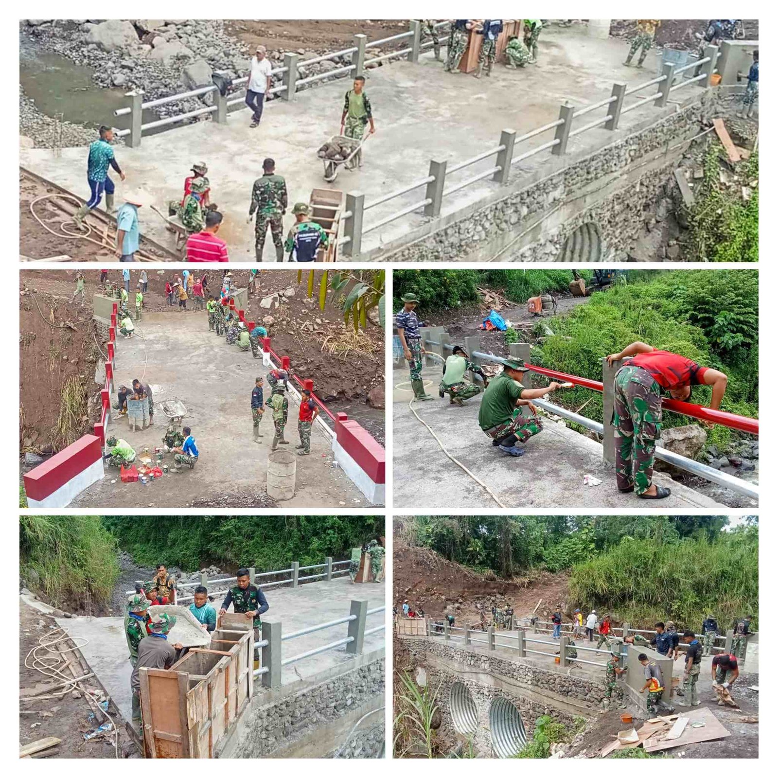Sentuhan Warna di Ujung Perjuangan! Jembatan Armco Tigo Batua Hampir Rampung 90 Persen