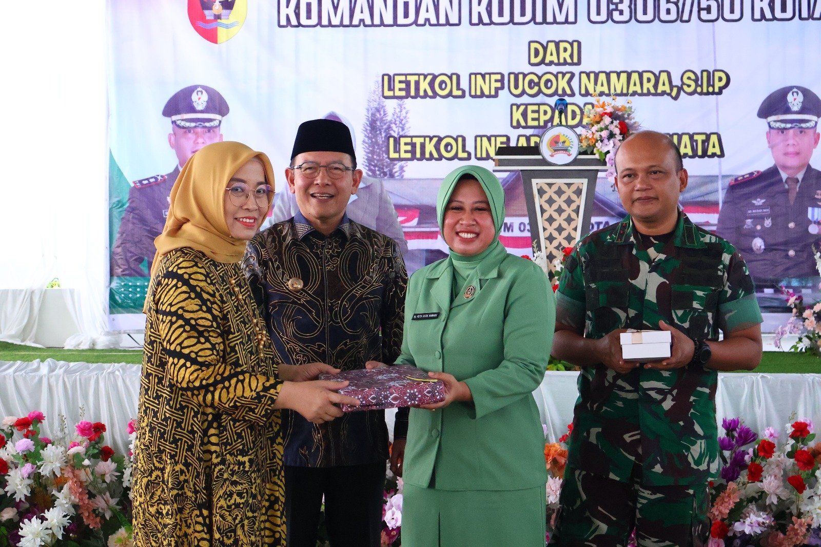 Walikota zulmaeta Sampaikan Apresiasi Atas Dedikasi Dandim  Ucok Namara