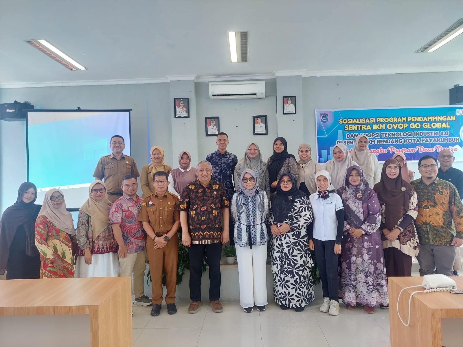 Sentra IKM Rendang Payakumbuh Didorong Go Global Leqat Program OVOP Dan Teknologi Industri 4.0
