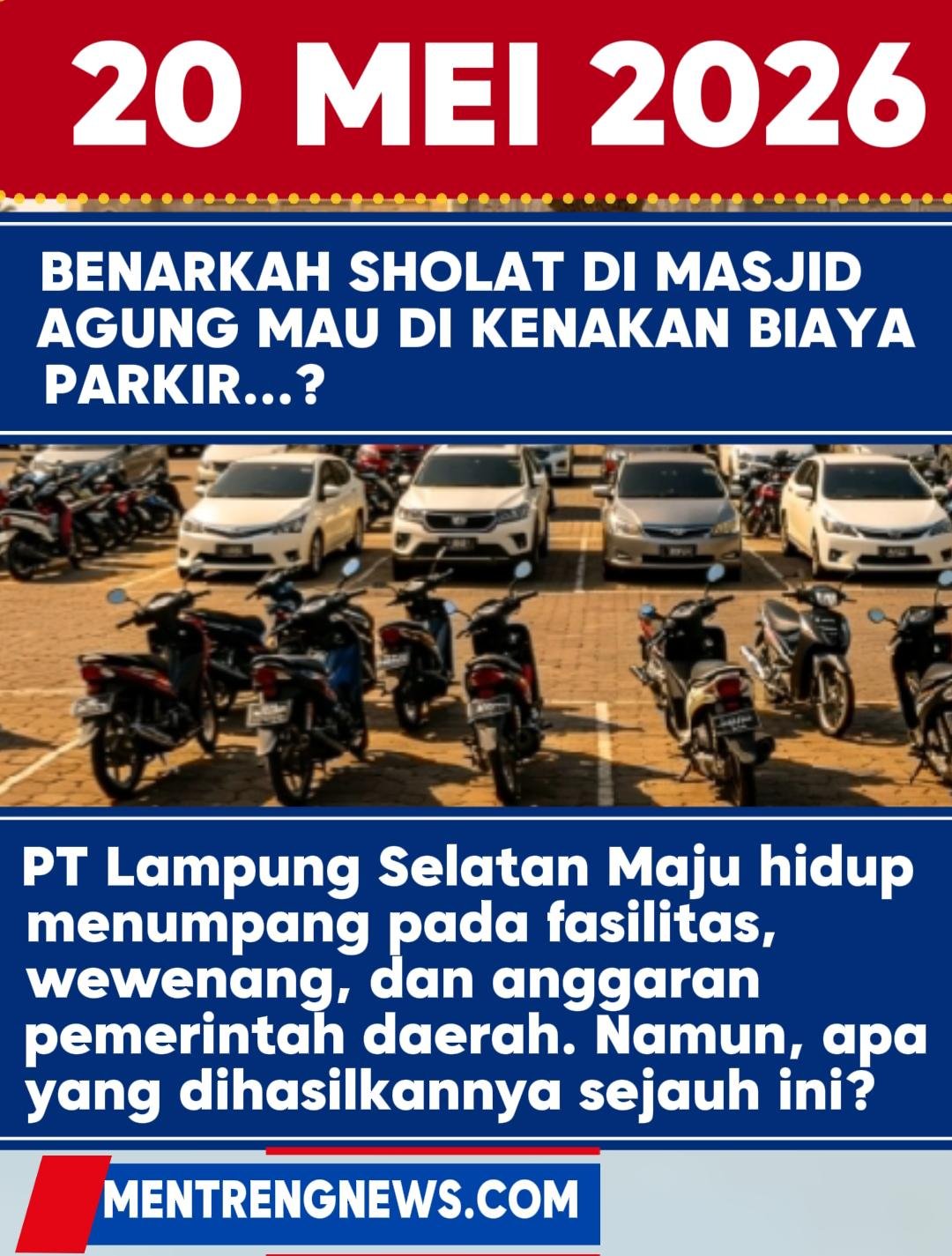 KETOLOLAN Inovasi Sang Benalu Pemerintah Daerah PT Lampung Selatan Maju
