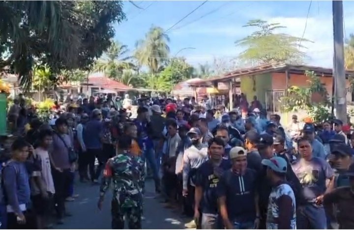 Petani Pondok Suguh dan Sungai Rumbai Gelar Aksi, Tolak Lahan Sawit Disita PKH