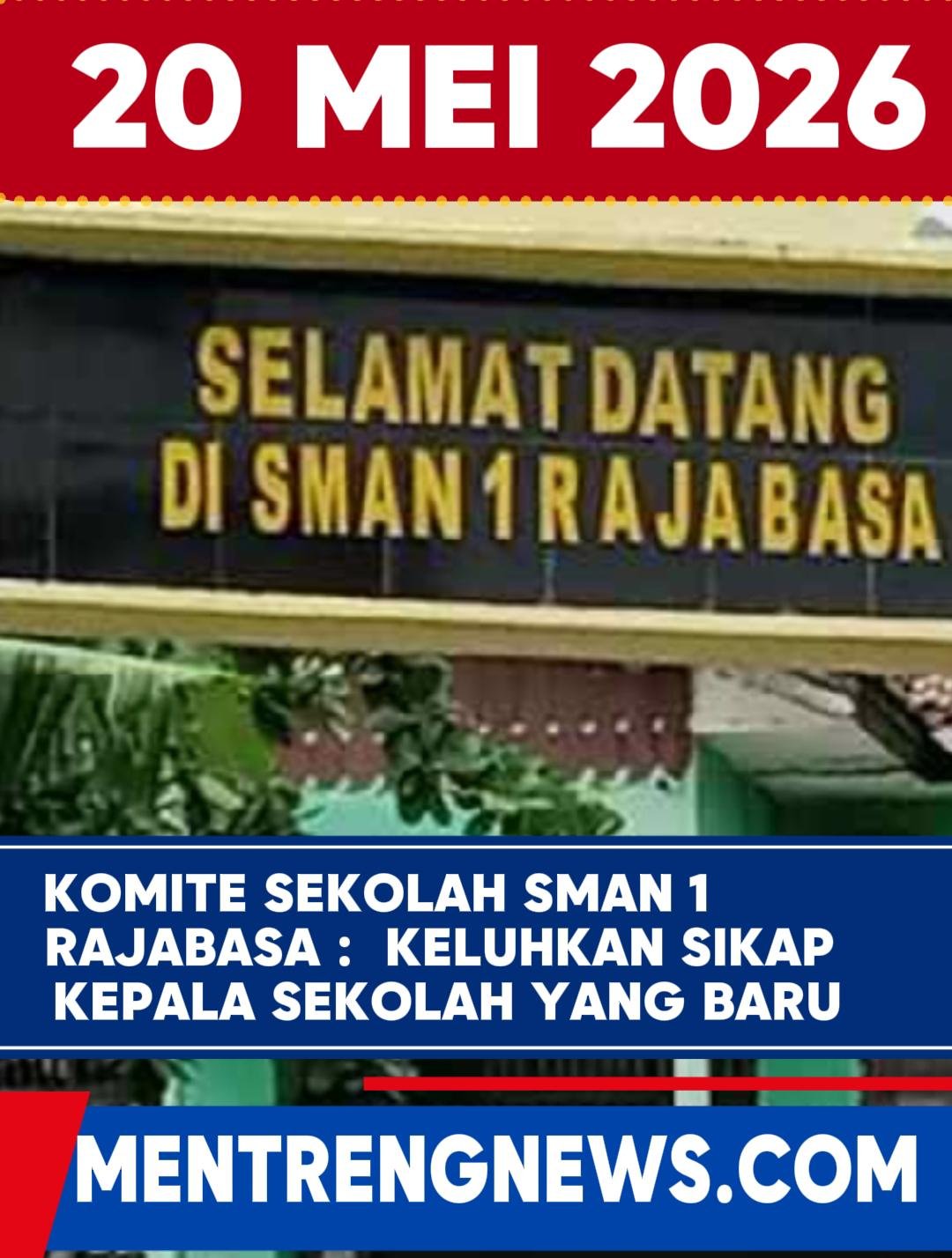 7 Tahun Mengabdi, Pak Saman Berpamitan Tanpa Ucapan Terima Kasih; Kepsek Baru SMAN 1 Rajabasa Dinilai Arogan, Komite Sekolah Dianggap Tak Ada