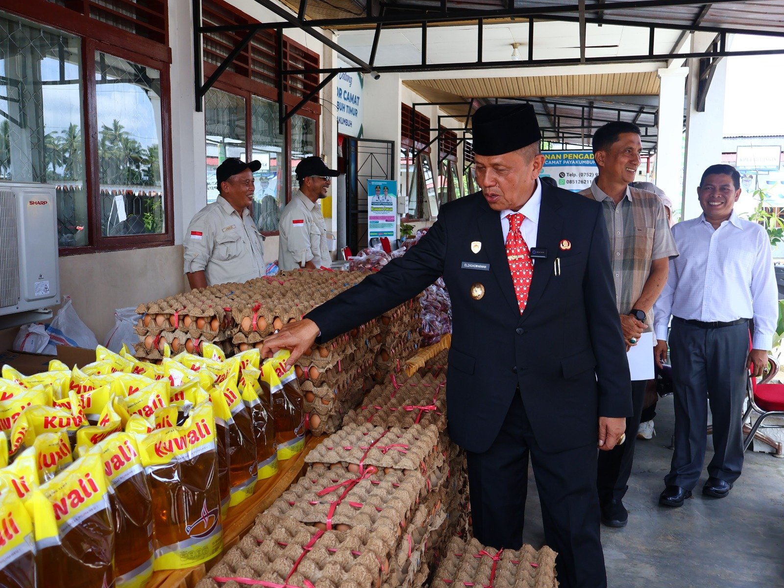 Pemko Payakumbuh Melali Dinas Ketahana Pangan Gelar Gerakan Pangan Murah