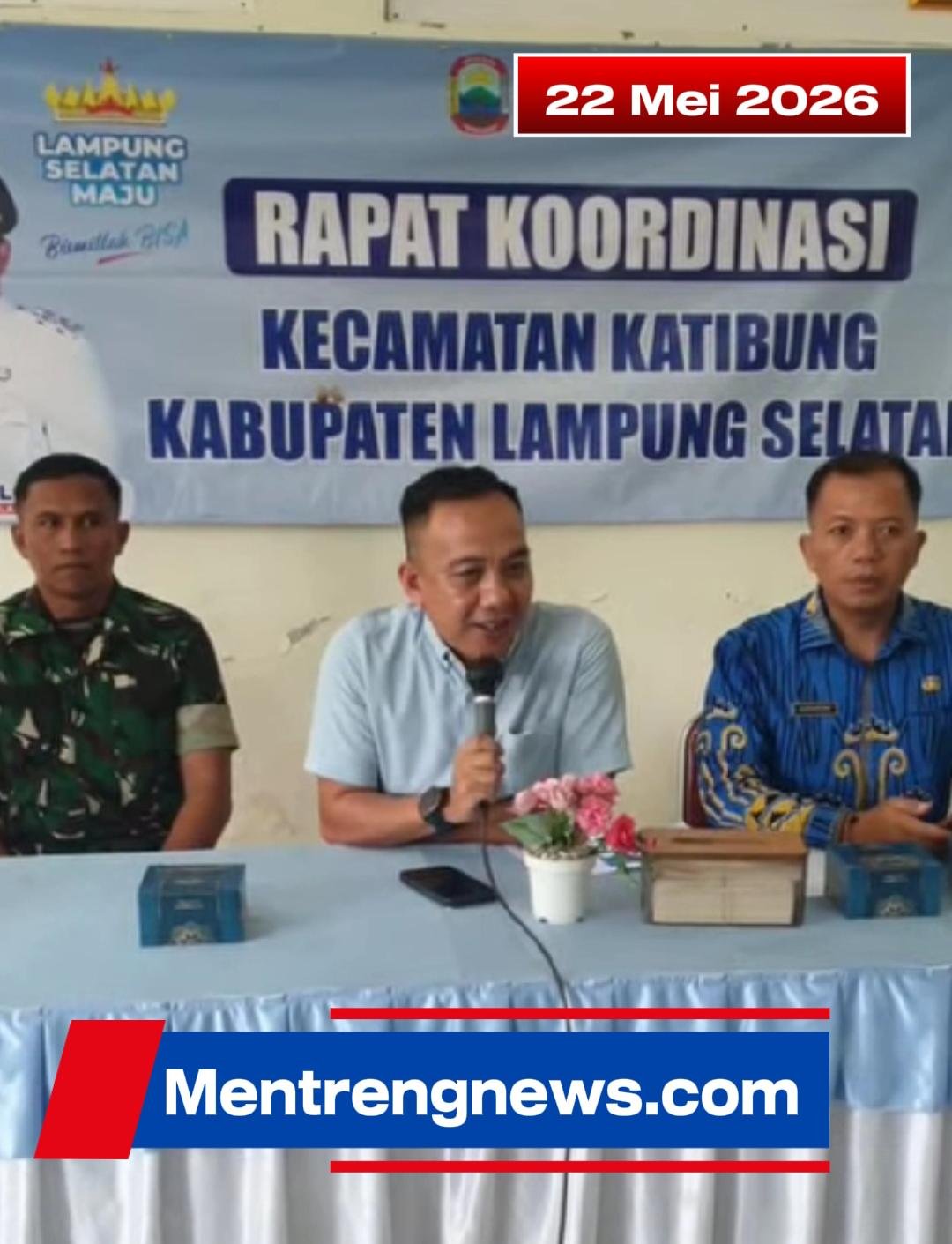 Camat Katibung Pimpin Rakor Kecamatan : Bahas Evaluasi dan Target Capaian Wilayah