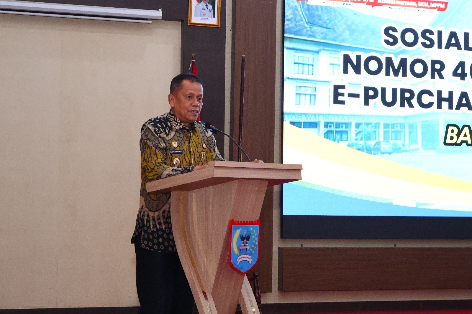 Melalui Wawako Elzadaswarman, Walikota Tekankan Perpres No 46 Tahun 2025 Untuk Landasan Produk Dalam Negeri