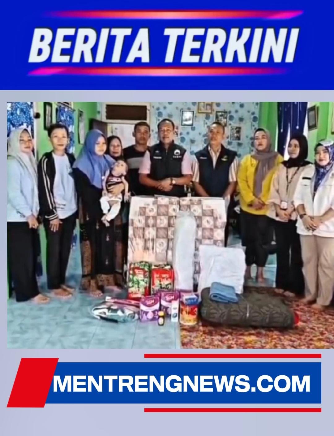 Perhatian Pemerintah Hadir Penuh: Dinsos Lampung Selatan Salurkan Bantuan ke Afif Apriansyah, Camat Rajabasa Aktif Mendampingi Langsung