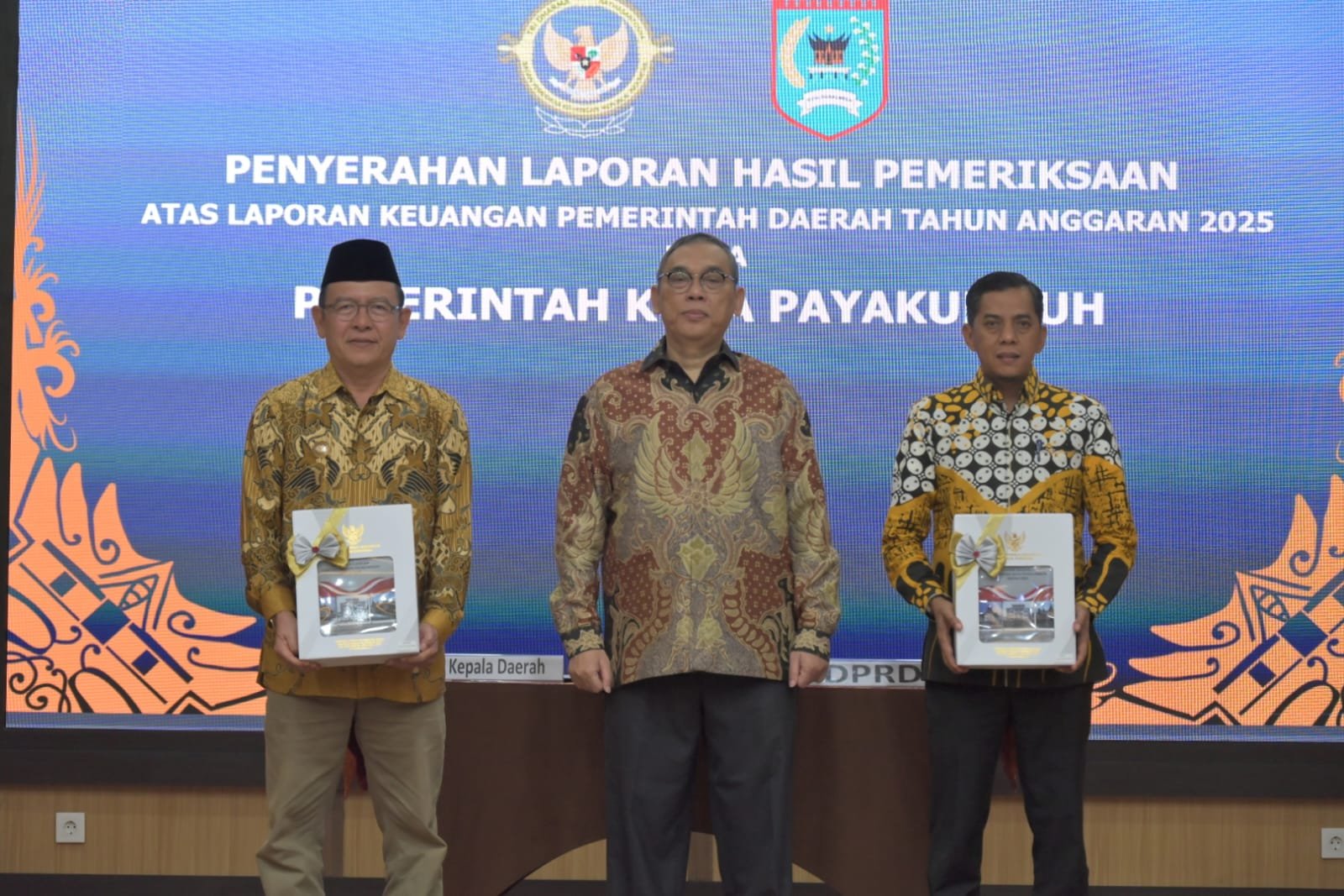 Pemko Payakumbuh Berhasil Raih Predikat WTP yabg ke -12