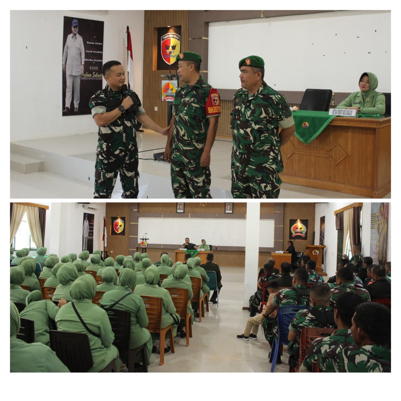 Dandim 0307/Tanah Datar Perdana Ambil Jam Komandan, Tekankan Soliditas dan Profesionalisme Prajurit