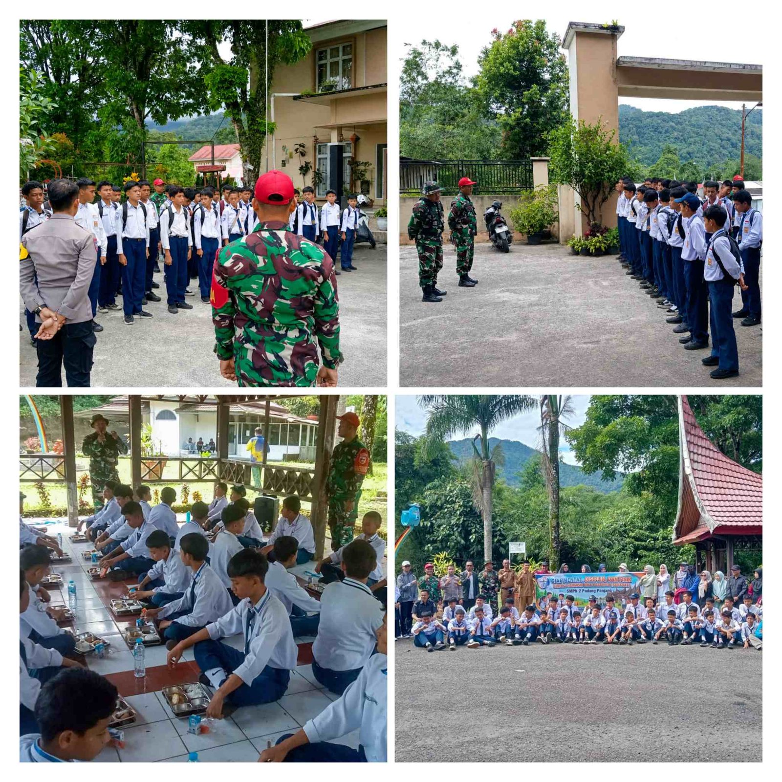 Babinsa Koramil 01/Padang Panjang Tanamkan Karakter Disiplin Lewat Program “SAHABAT”