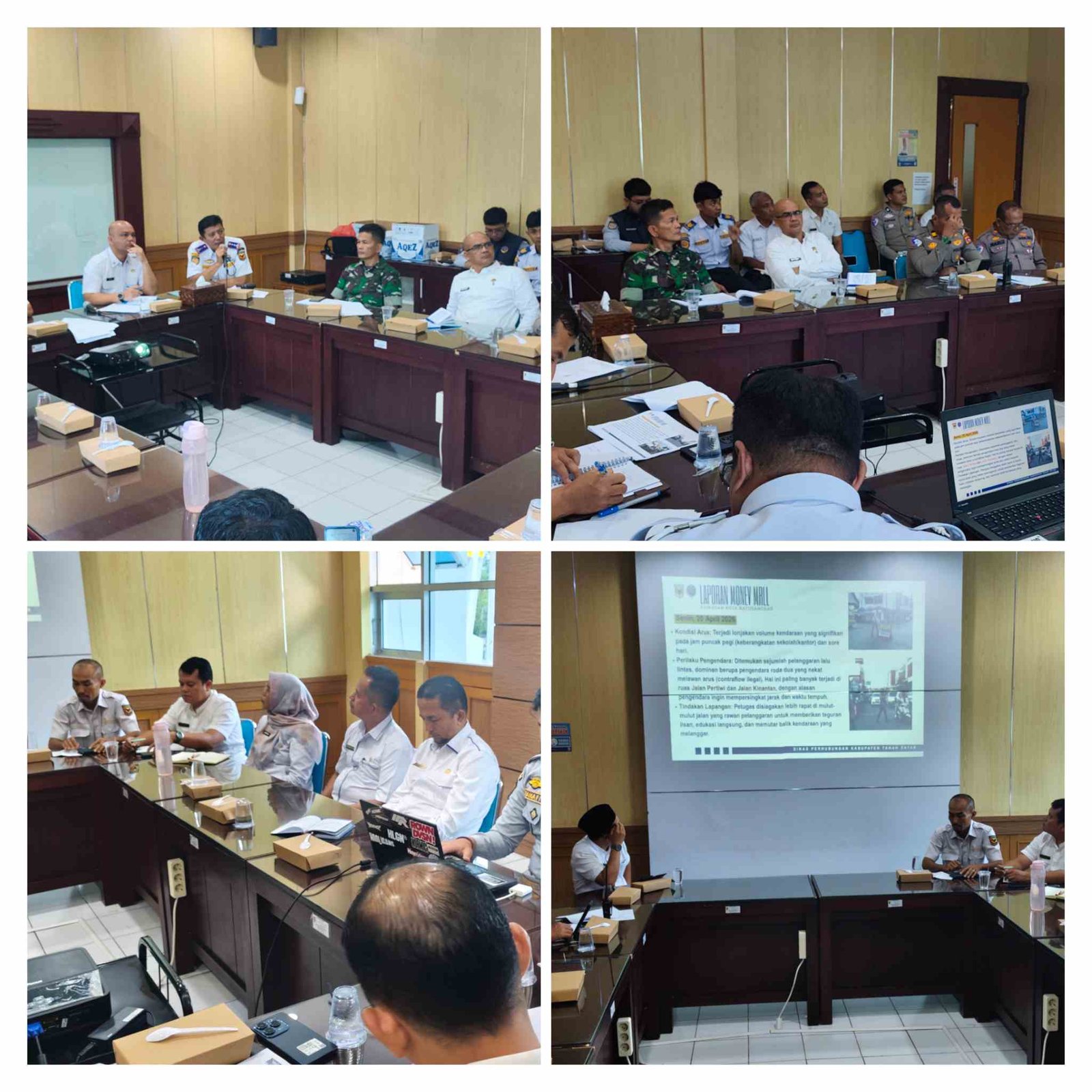 Evaluasi Uji Coba Rekayasa Lalu Lintas, Pasi Ops Kodim 0307/TD: Penegakan Hukum Harus Tegas dan Infrastruktur Perlu Diperbaiki