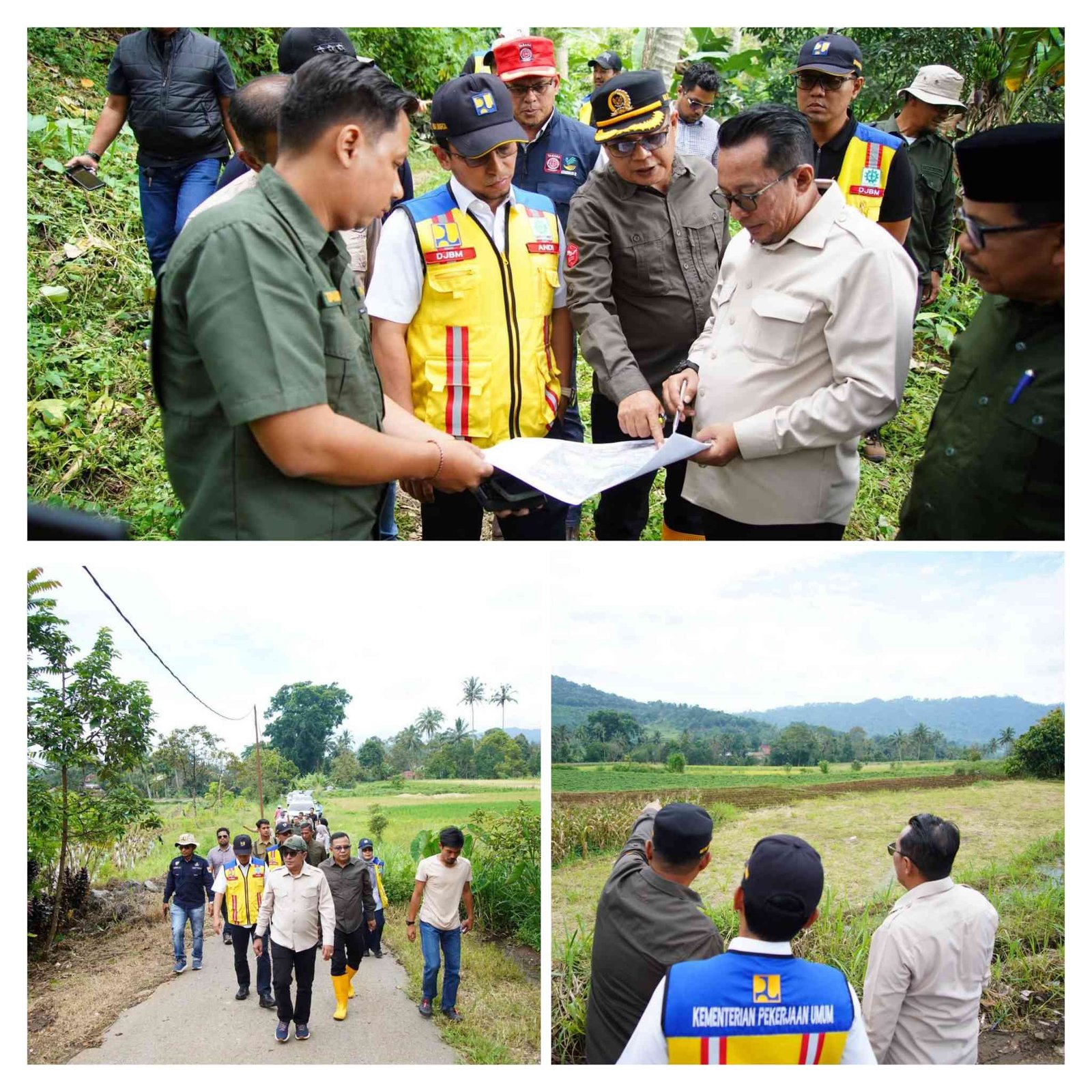 Bersama BPJN Sumbar, Bupati Eka Putra Tinjau Kesiapan Lahan Sekolah Rakyat