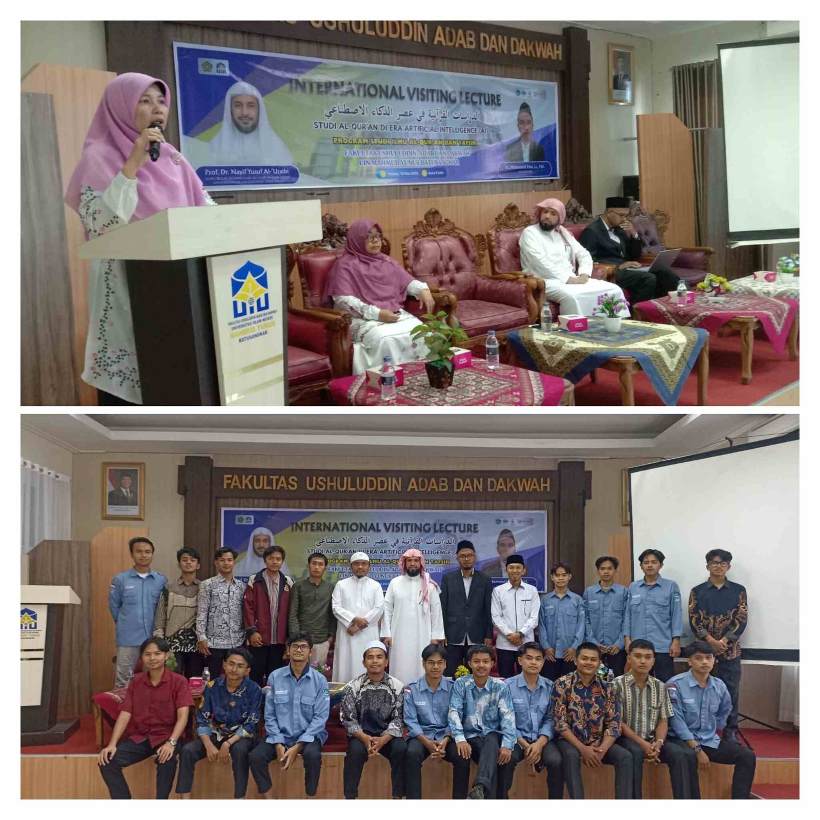 Guru Besar Universitas Islam Madinah Bahas AI dan Studi Tafsir di UIN Mahmud Yunus Batusangkar