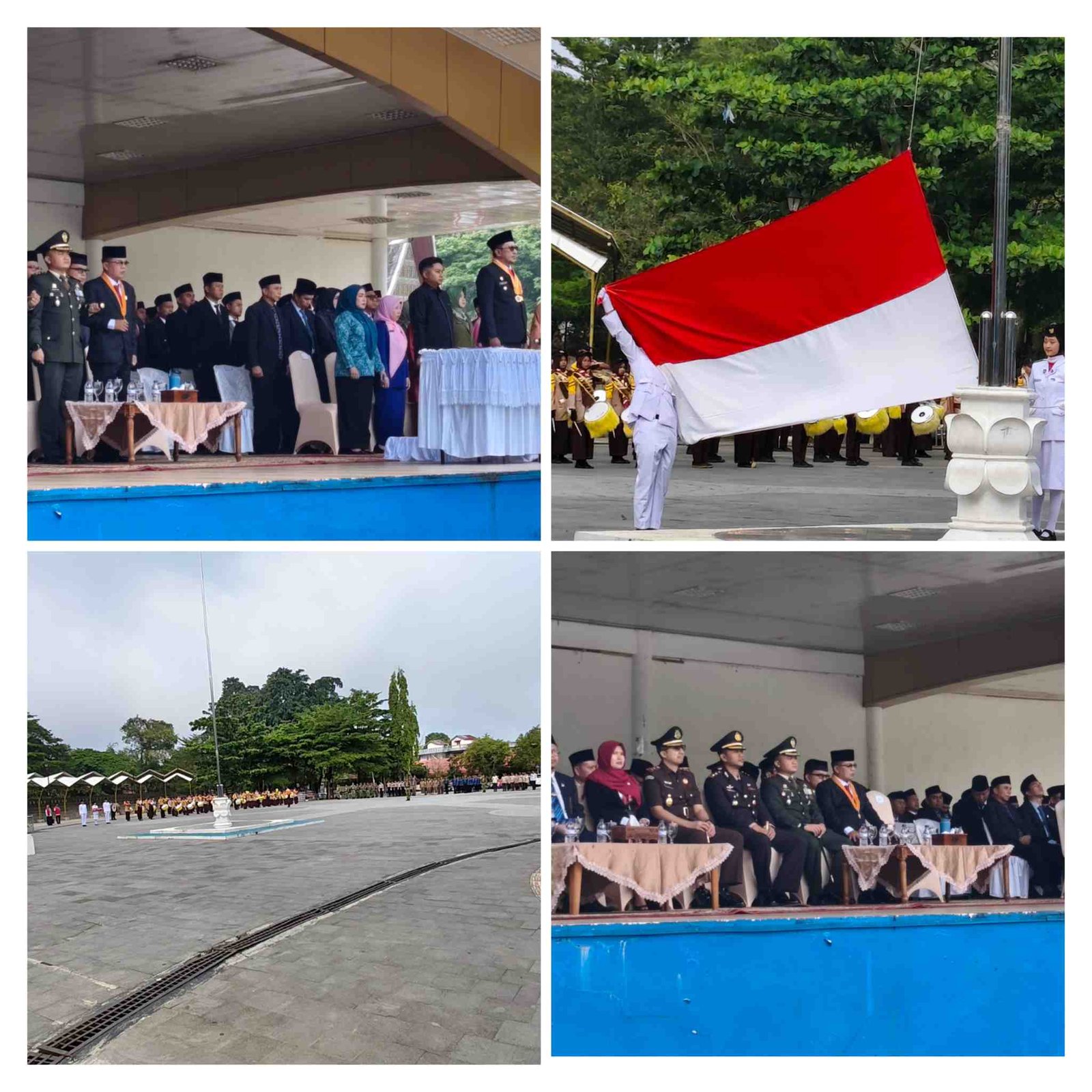 Dandim 0307/TD Hadiri Upacara Peringatan Harkitnas ke-118 di Lapangan Cindua Mato