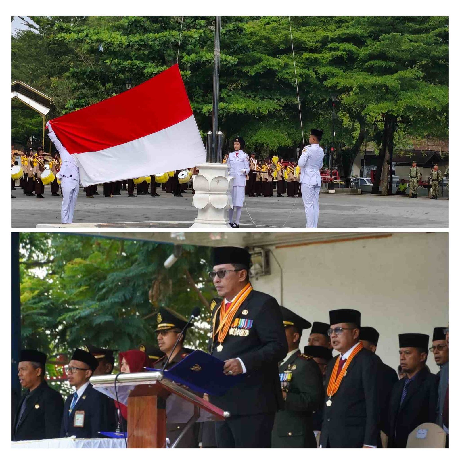Bupati Eka Putra Pimpin Upacara Harkitnas ke-118 di Lapangan Cindua Mato, Serukan Semangat Bangkit dan Bersatu