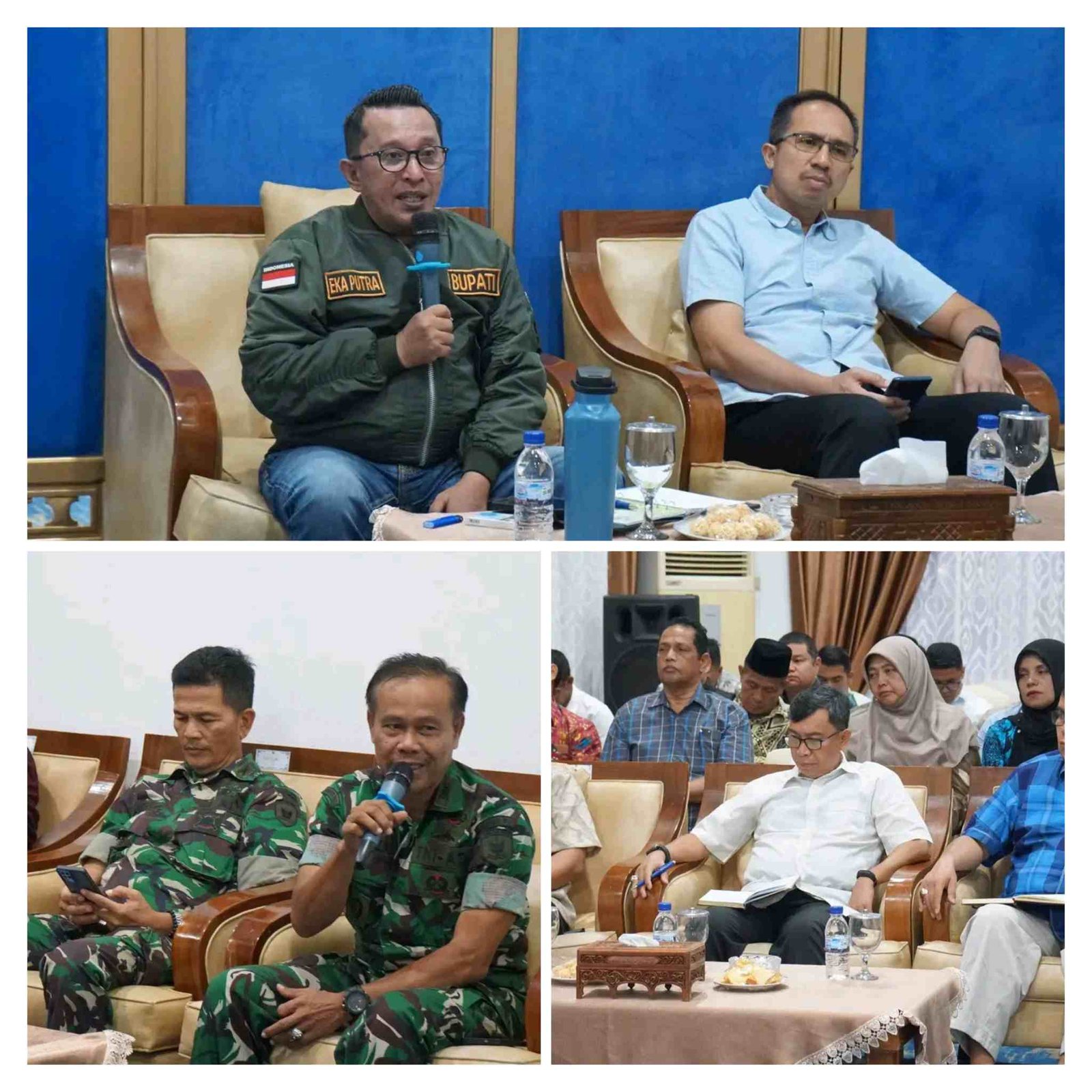 Wakili Dandim, Kasdim 0307/TD Hadiri Rapat Penutupan Status Tanggap Darurat Bencana, Tanah Datar Masuki Masa Transisi Pemulihan