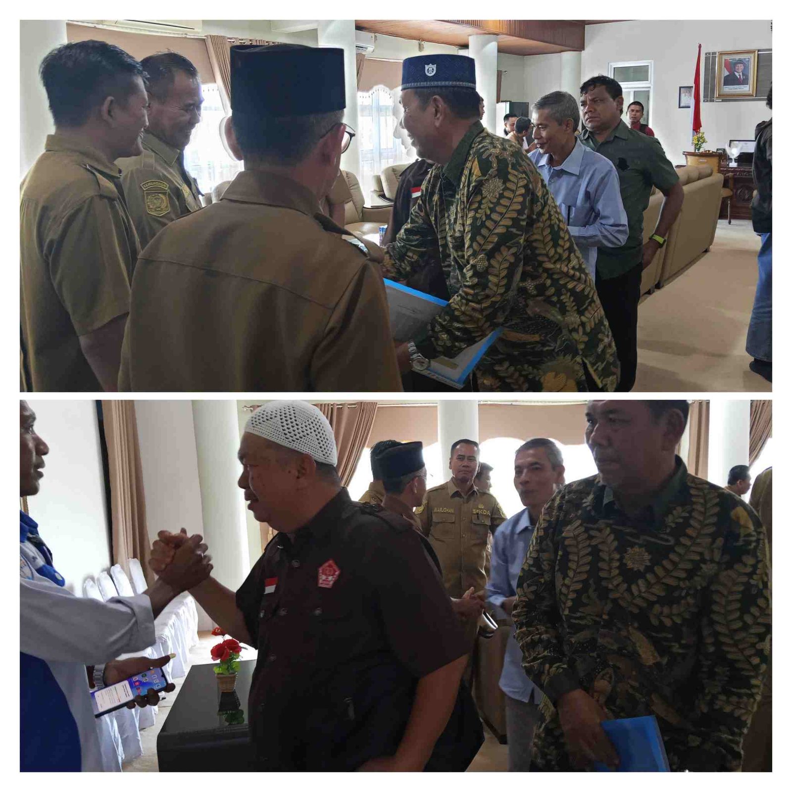Perwakilan Petani Sawit Pondok Suguh dan Sungai Rumbai Temui Bupati Mukomuko, Minta Sosialisasi Soal Penyitaan Lahan oleh Satgas PKH