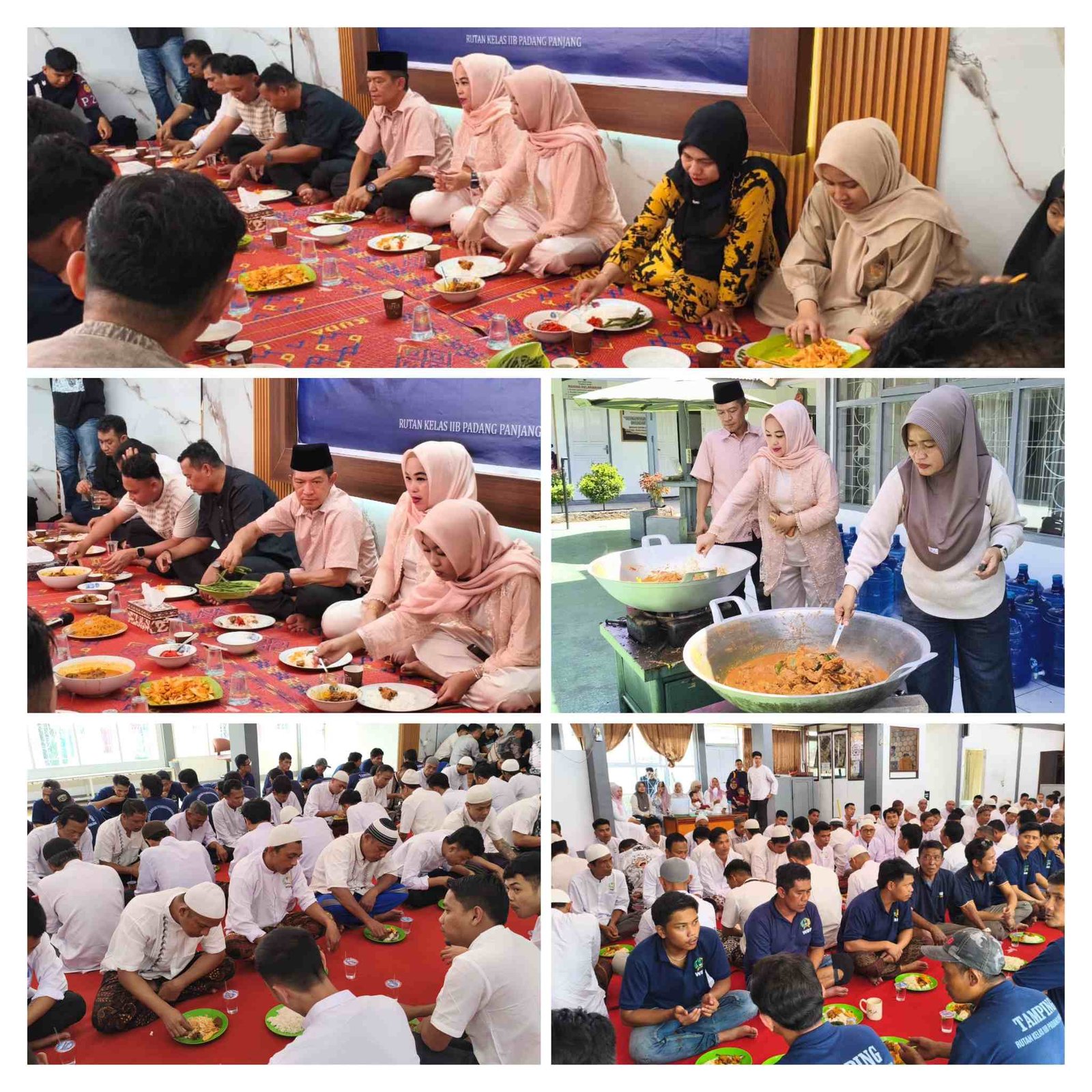 🐏 Semangat Berbagi di Balik Tembok: Qurban dan Makan Bajamba, Mempererat Kasih Antara Warga Binaan dan Petugas Rutan Padang Panjang
