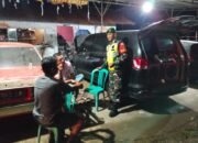 Patroli Malam, Babinsa Ajak Warga Bersatu Jaga Lingkungan Demi Keamanan
