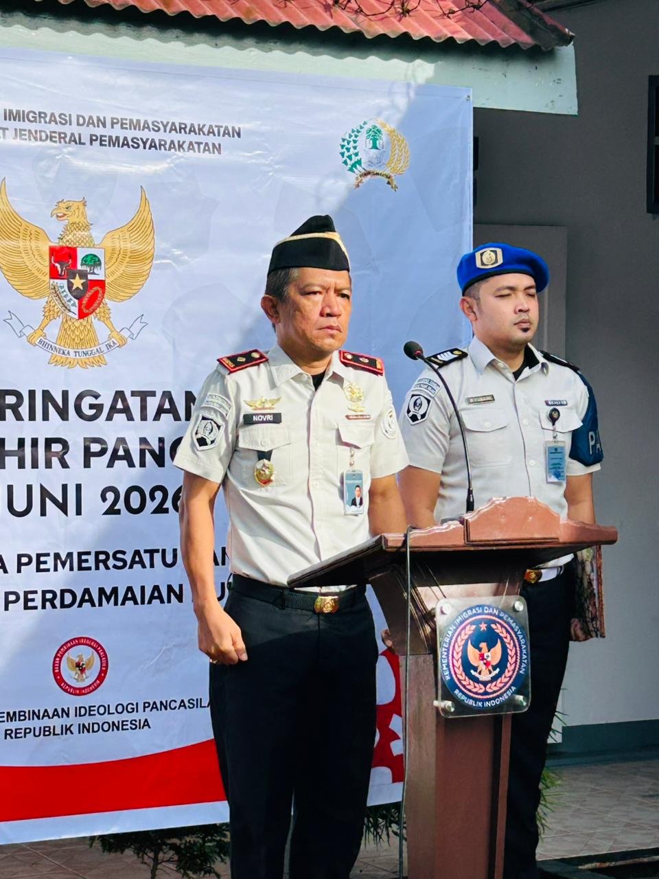 Jadi Inspektur pada Upacara Hari Lahir Pancasila, Karutan Bacakan Sambutan Ketua Badan Pembinaan Ideologi Pancasila (BPIP) Republik Indonesia