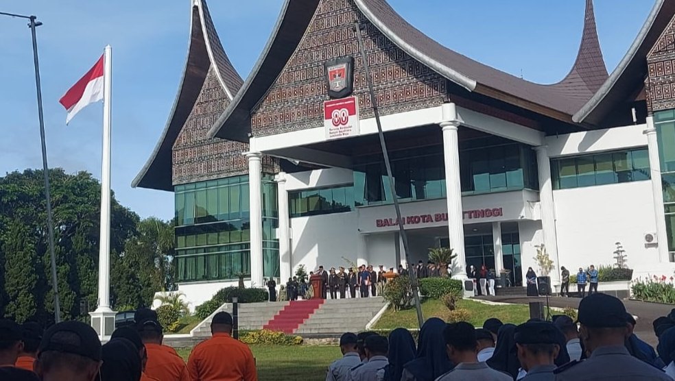 Pancasila Jadi Jangkar Bangsa, Pemko Bukittinggi Gelar Upacara Khidmat di Hari Lahir Pancasila 2026