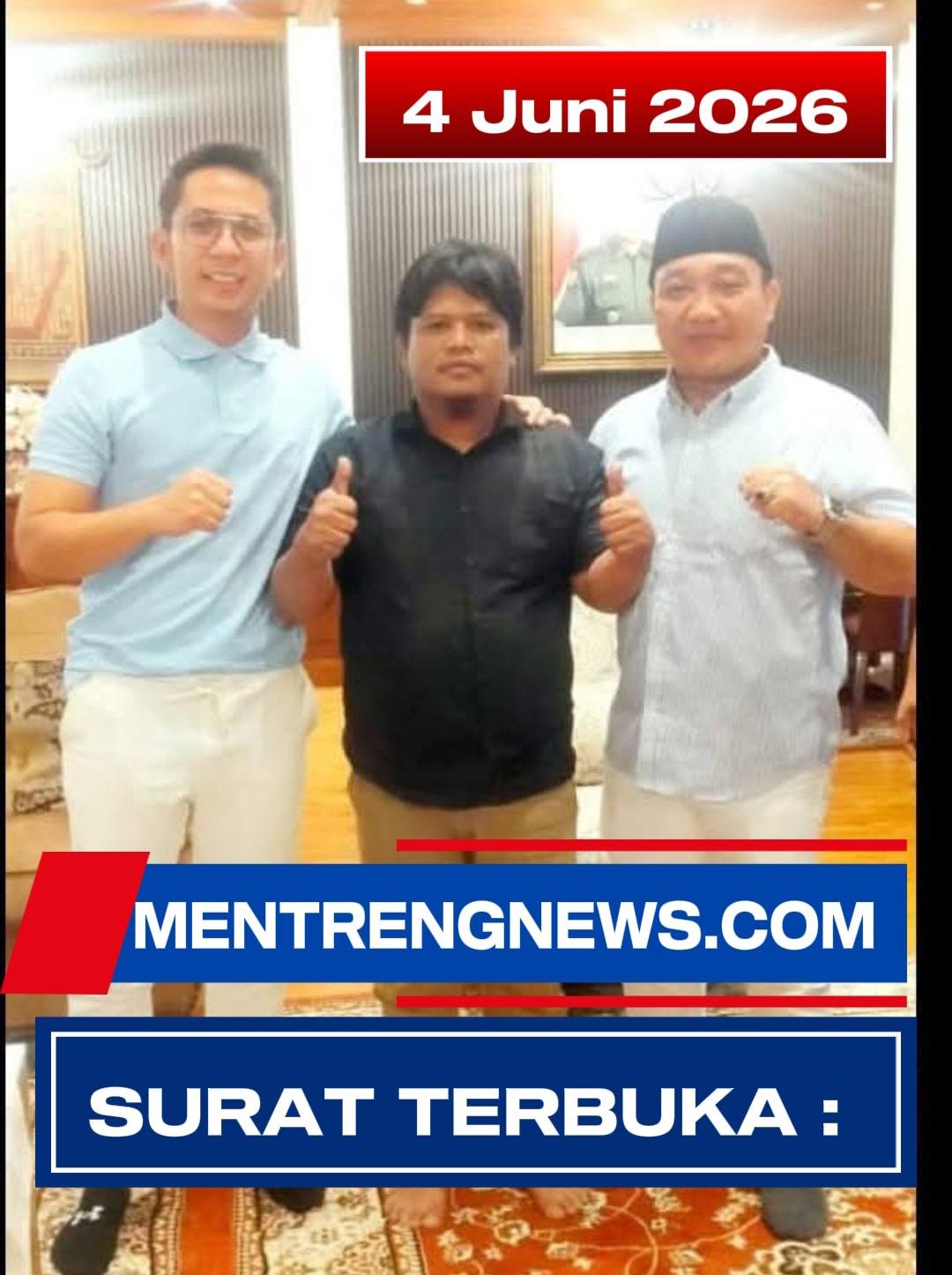 Proses Hukum Kakek Mujiran di pandang Muter muter tidak jelas,  Ketum LPKSM-GML Saefun Naim Kirim Surat Terbuka Untuk  Hakim, Jaksa Dan Polisi