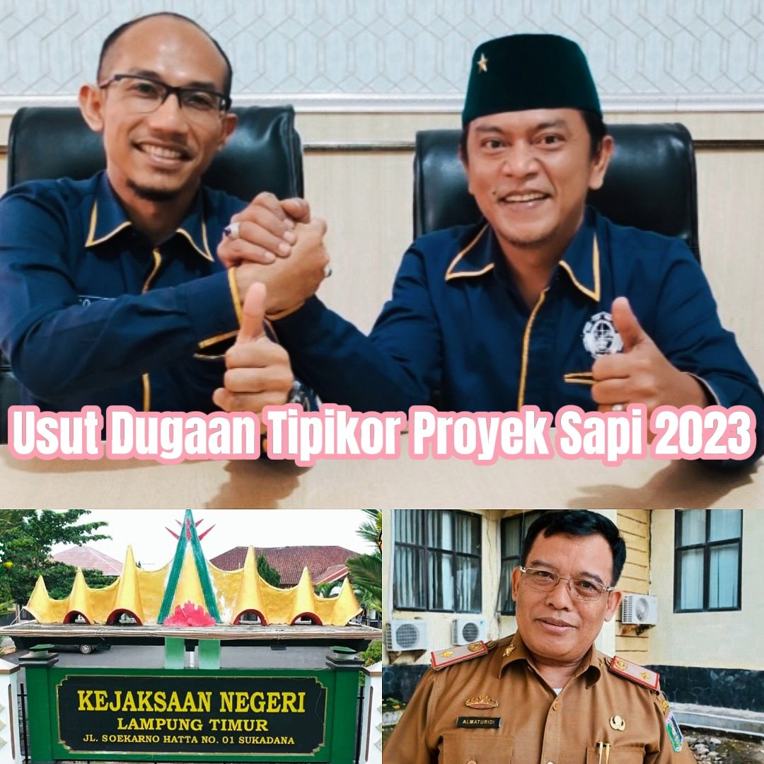 Penuhi Undangan Kejari Lampung Timur, DPP KAMPUD: Usut Proyek Pengadaan Sapi Dinas Perikanan dan Peternakan Lamtim