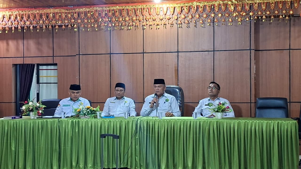 Optimalkan Tata Kelola Data, Seksi PD Pontren Kemenag Kota Solok Gelar Rapat Sensus LPQ dan MDT