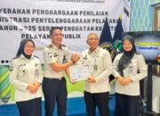 Rutan Batusangkar Raih Penghargaan Dari Menteri Imigrasi dan Pemasyarakatan : Terbaik III Penilaian Maladministrasi Penyelenggaraan Pelayanan Publik Oleh Ombudsman