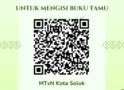 Tinggalkan Buku Tamu Jadul, MTsN Kota Solok Resmi Terapkan Sistem ‘Check-In’ QR Code!